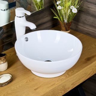 Накладная раковина Melana 320302-805 41см белый